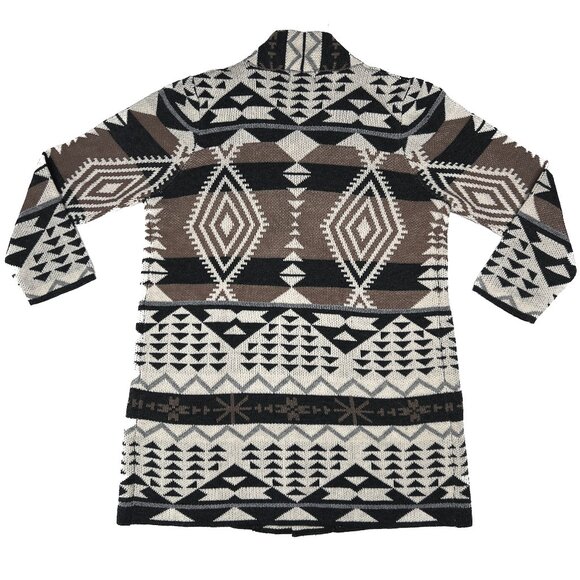 Anthropologie X Oliver. O Southwestern Boho Tribal Knit Cardigan Size 1X - NWOT - Picture 4 of 6